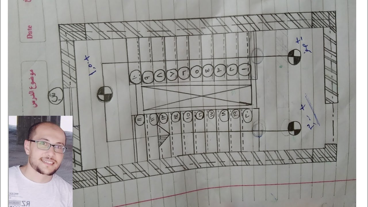 تنفيذ السلم الخرساني concrete stairs (انشاء معماري )