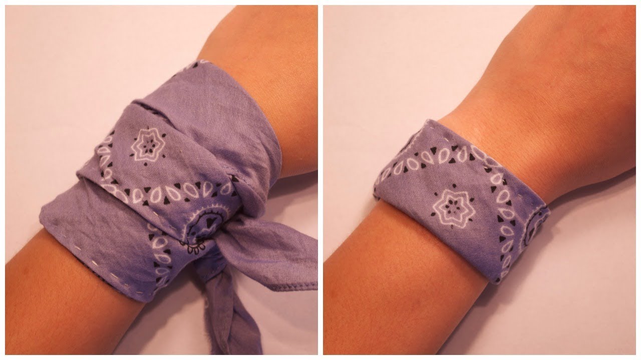 HOW TO make BANDANA BRACELET/ HowHacks