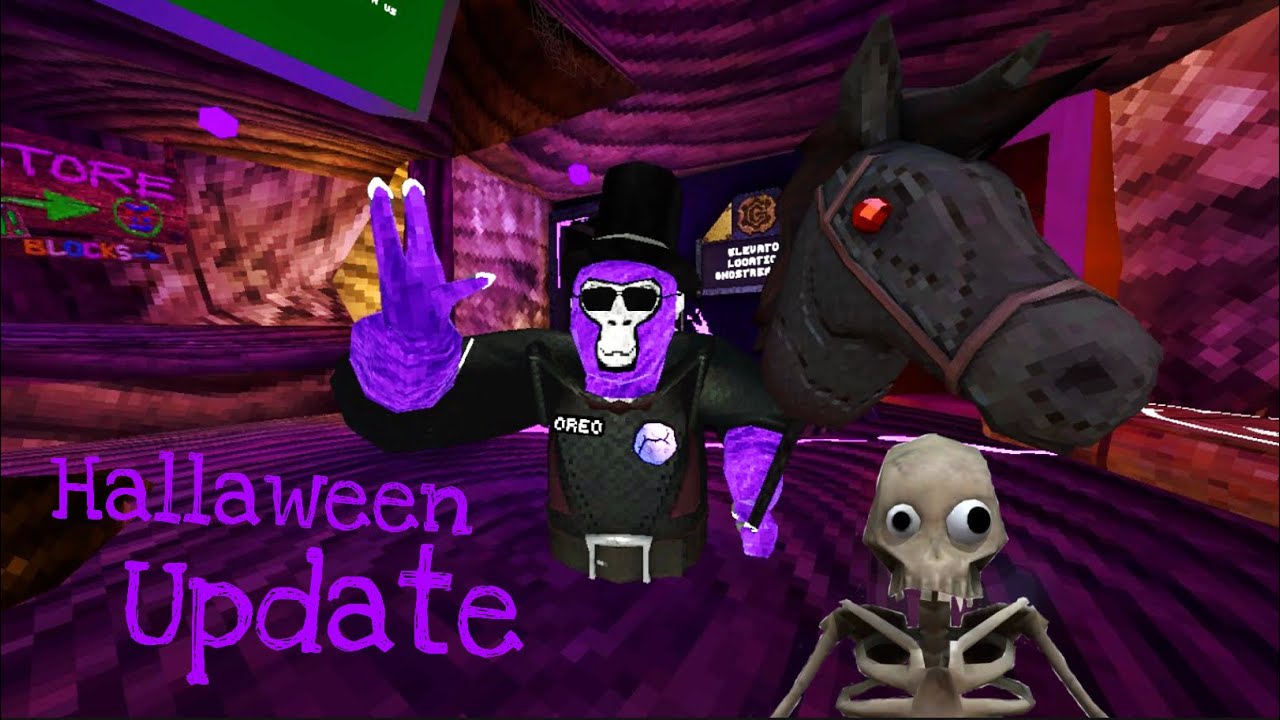 Hallaween update re-uploaded ￼