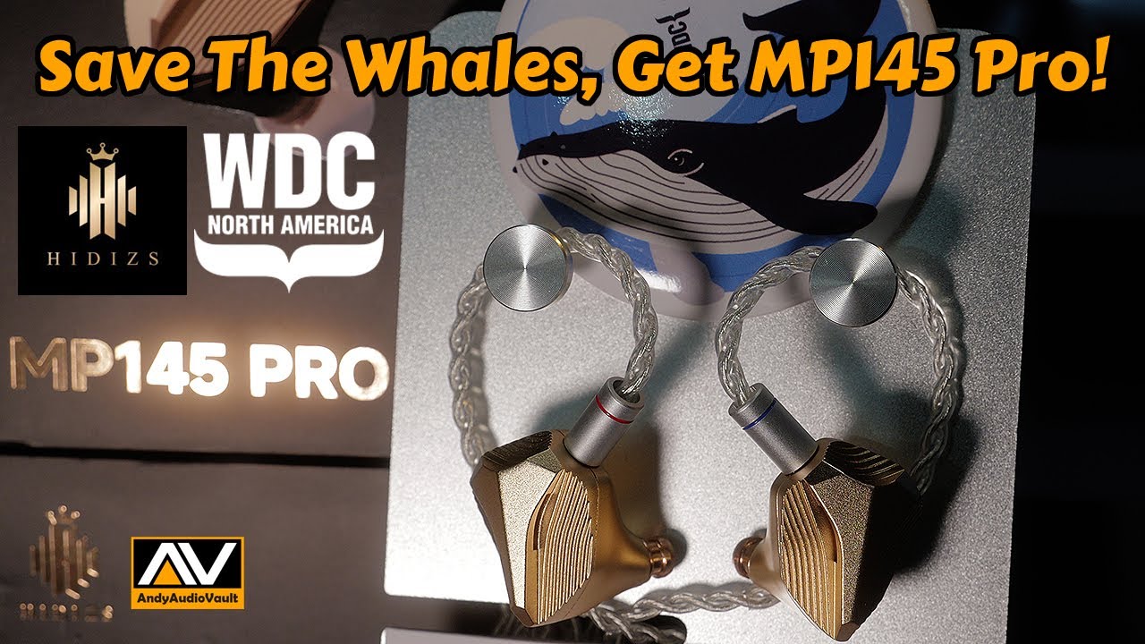 HIDIZS MP145 Pro is Here! The IEM That Cares. In Collaboration with WDC