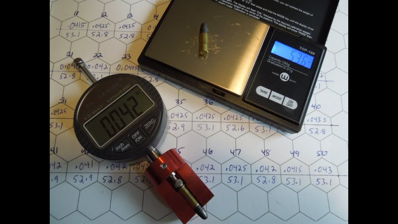 RWS Rifle Match Rim Thickness And Round Weight;  A Comparison Trial.  Anschutz 1913 BR .22LR.
