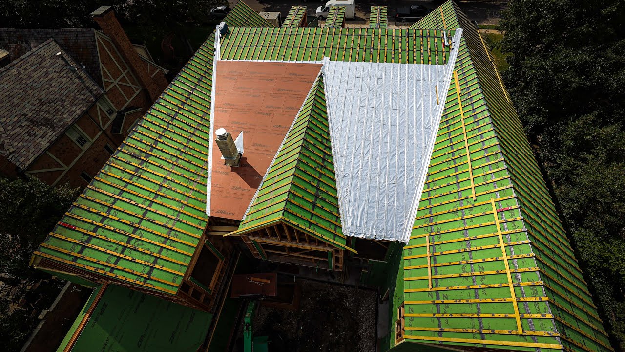 INSULATED/Sealed Roof Deck , WITH Radiant Barrier AND it’s Vented...Haven’t seen this before!