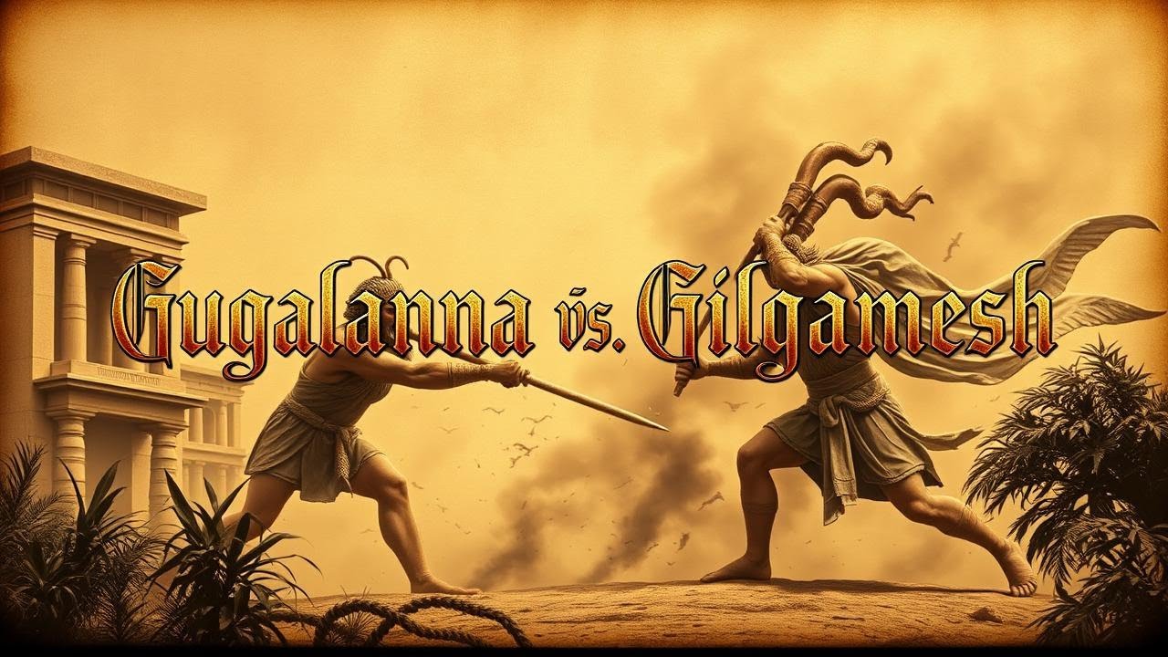 Gugalanna vs. Gilgamesh: EPIC Battle of the Sumerian Gods!