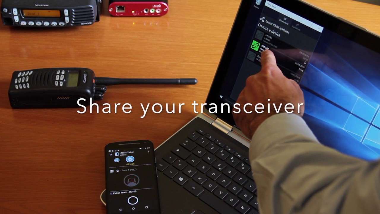 i-NeXt Talker and Radio Media Gateway