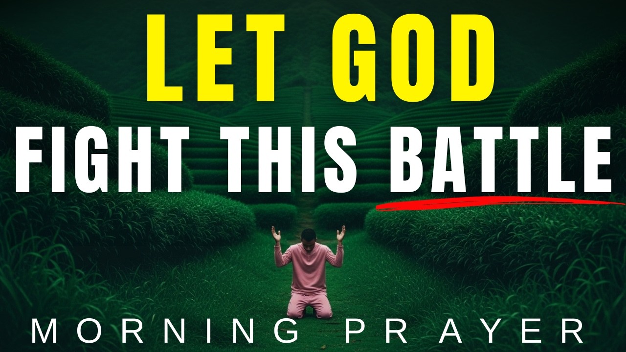 You're Not Meant to Fight Alone | Let God Carry Your Battles This Morning  | Morning Prayer