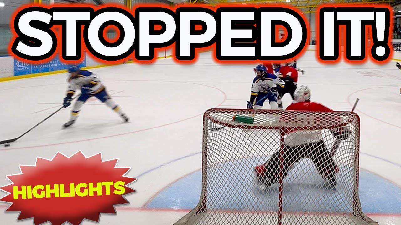 MONSTER SAVE preserves win for Calgary hockey team