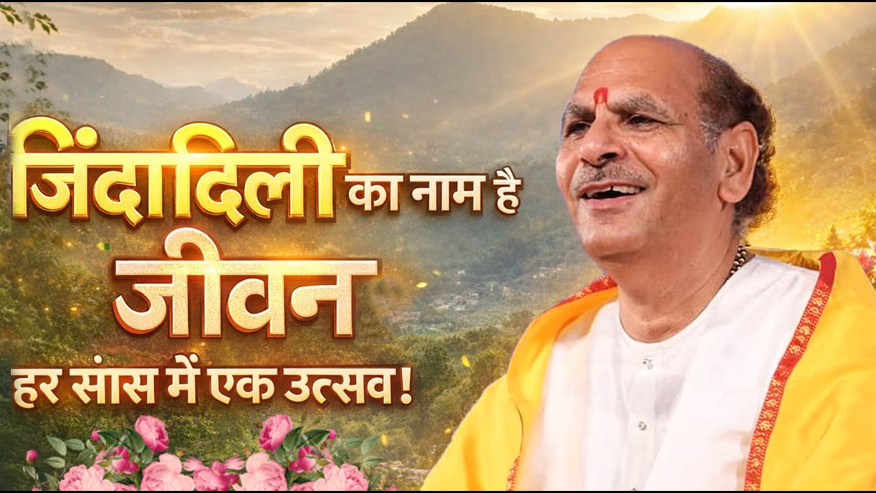 जिंदादिली का नाम है जीवन: हर सांस में एक उत्सव। #sudhanshujimaharaj #shivdhamashram #gitagyan #om