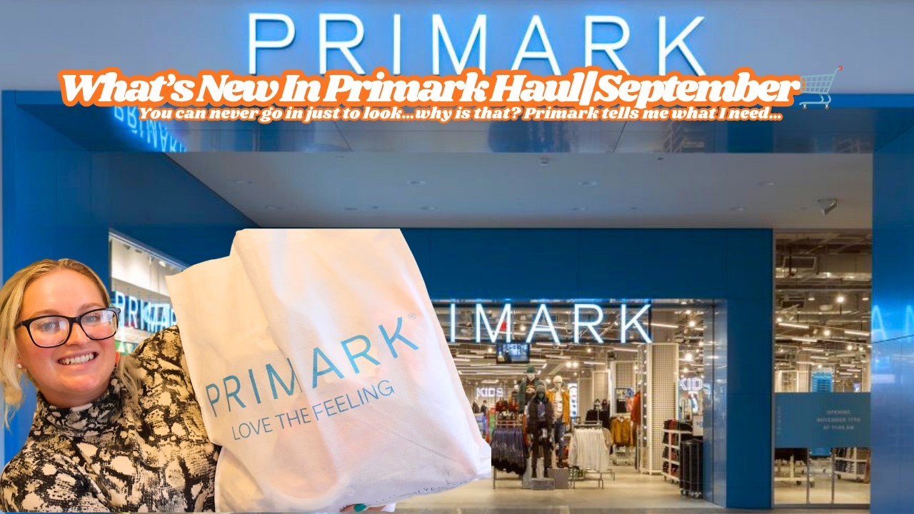 Что нового в Primark: обзор покупок | Сентябрь🛒