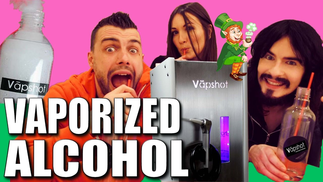 Irish People Vaporize Alcohol For The First Time! - 'VAPSHOT'