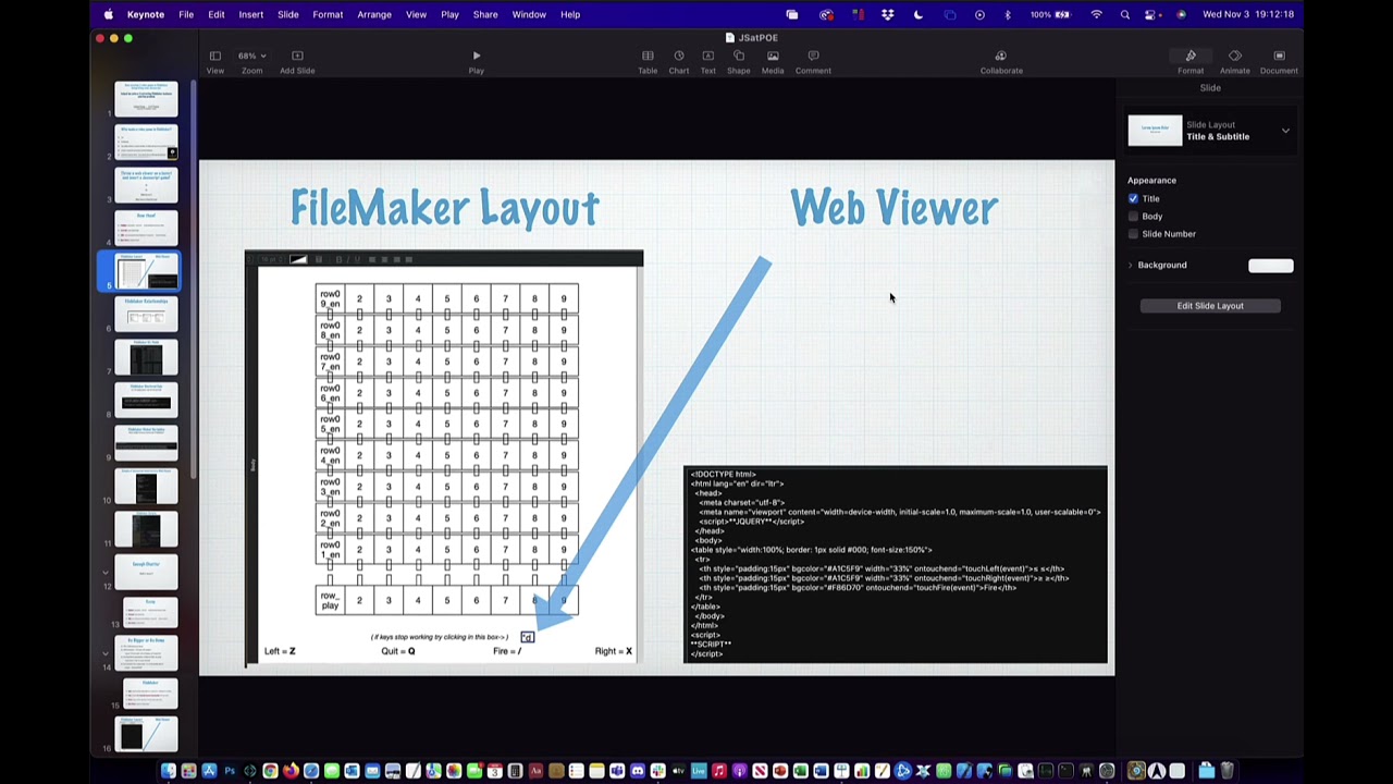 Learning from building a game in FileMaker - Atlanta FileMaker Developer Group November 2021