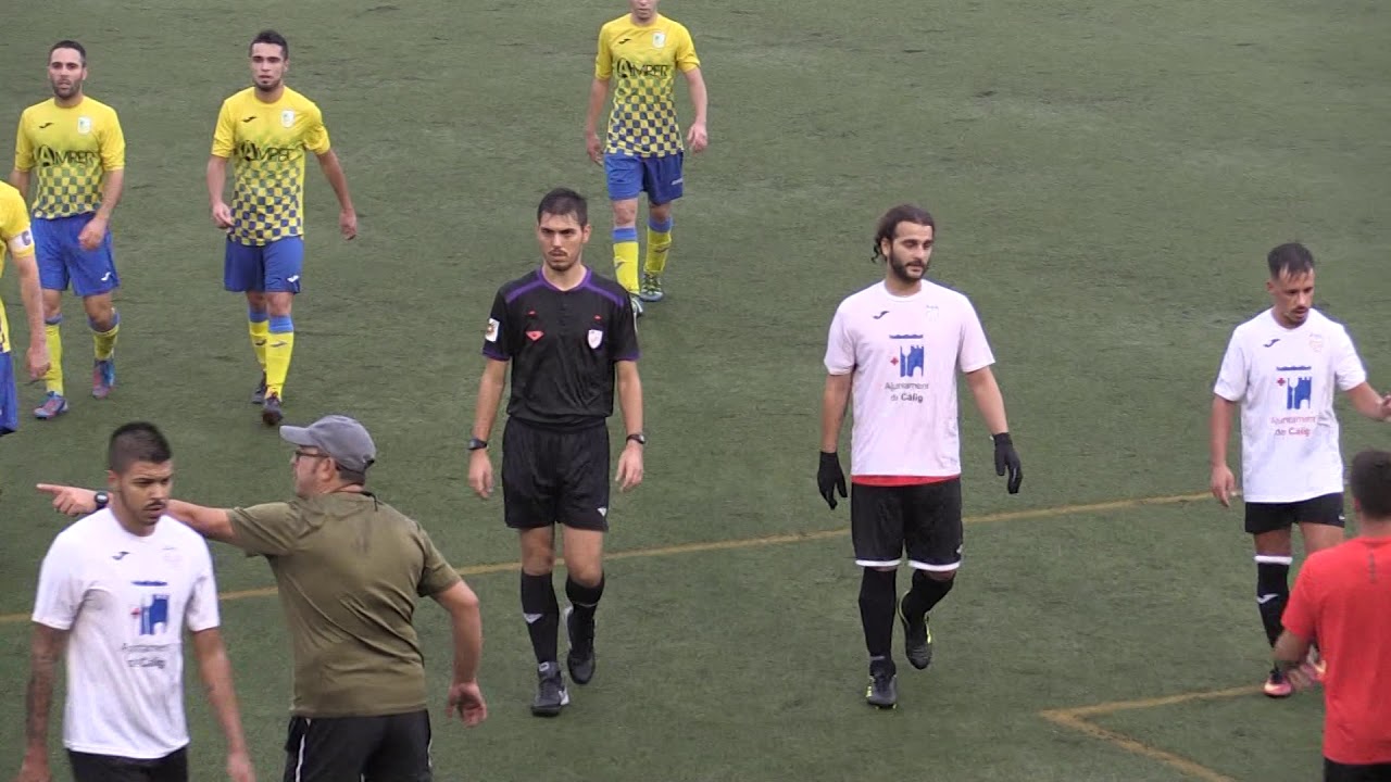 Anem de Festa: Partit de futbol amistós entre el CF la Sénia i el Càlig CF