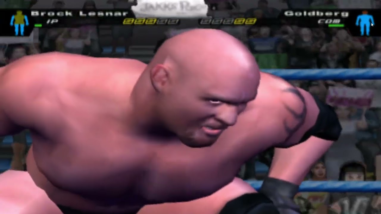 smack pain gameplay #10//brock vs goldburg//brock vs undertaker//first blood //cage match