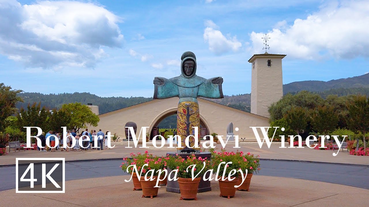 [4K] Robert Mondavi Winery - Napa Valley - California