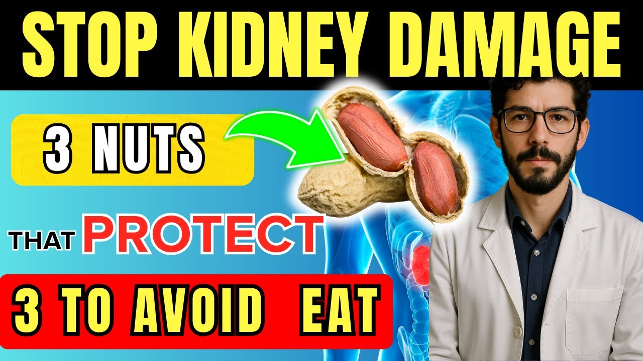 TOP 3 Nuts That Protect Your Kidneys and 3 to Avoid