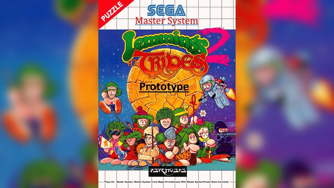 Lemmings 2: The Tribes (Prototype) (Master System): 11 - Outdoor Tribe