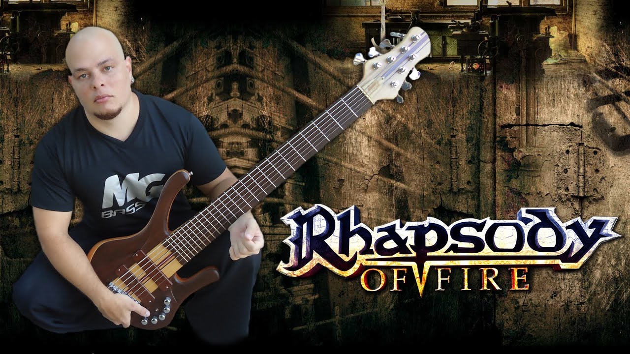 Rhapsody - Holy Thunderforce (Bass cover) by Thiago Torres