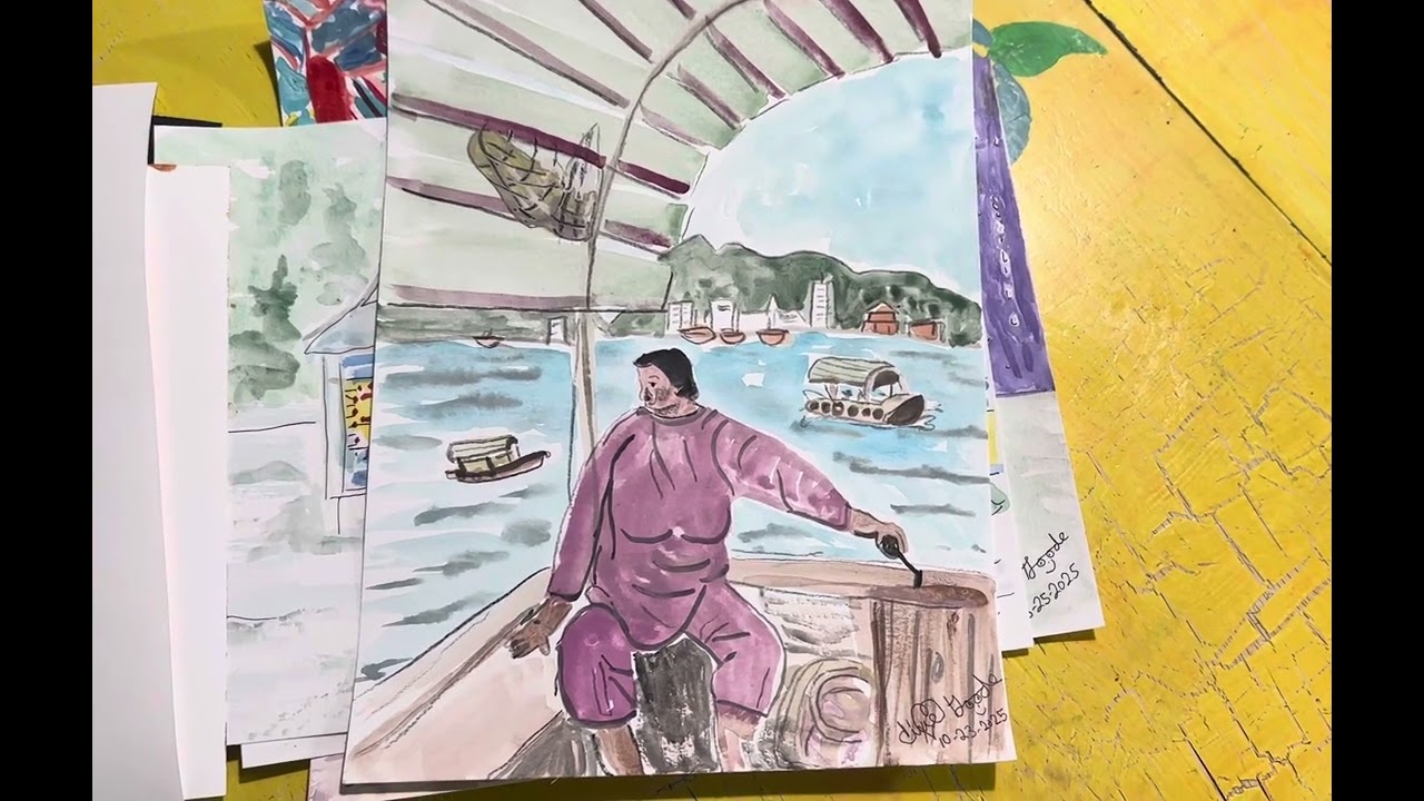 Video 31, watercolor a day 2025