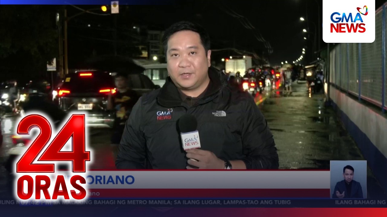 Baha, nagpabigat ng trapiko sa Pasig at Cainta; ilang residente, inilikas | 24 Oras