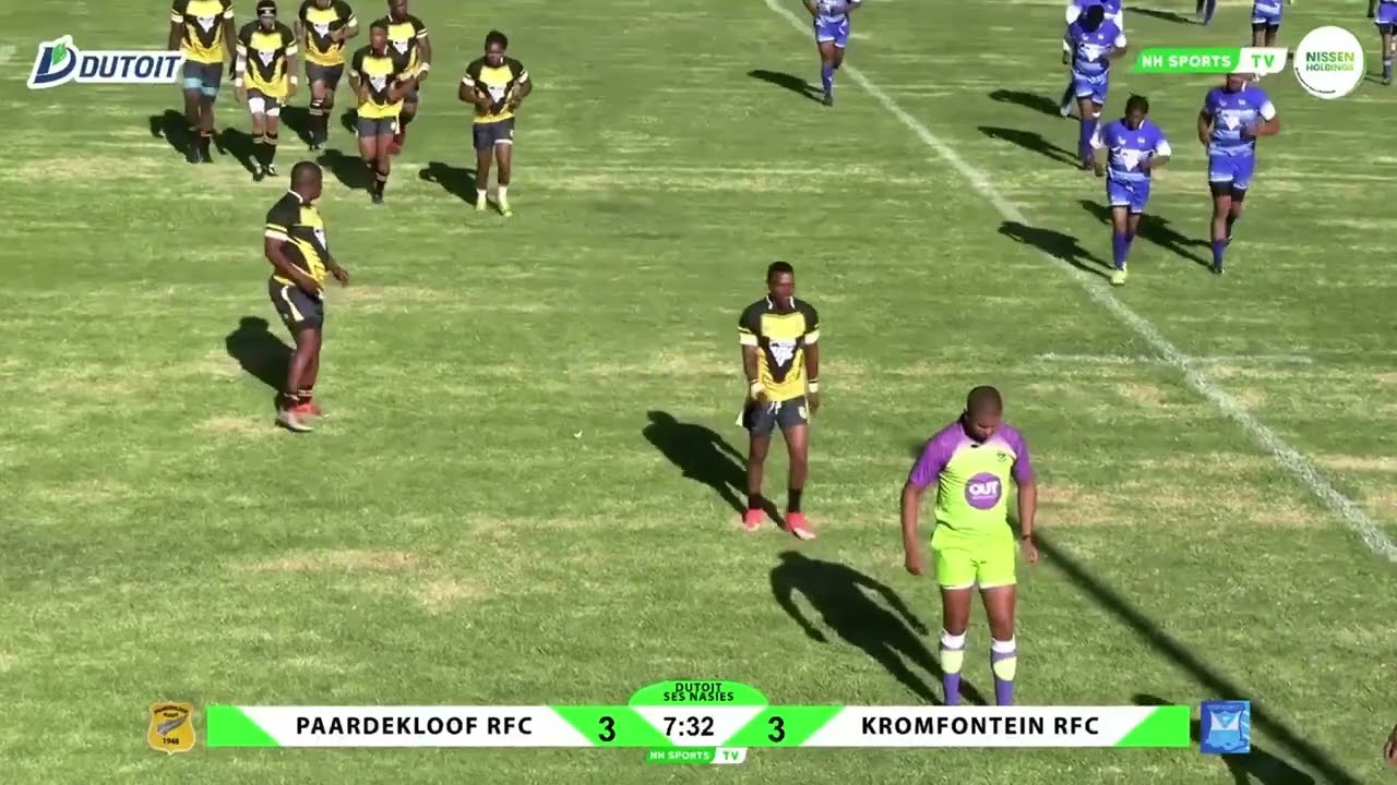 Re-Upload | Paardekloof vs Kromfontein | Dutoit 6 Nasies Rugby Toernooi