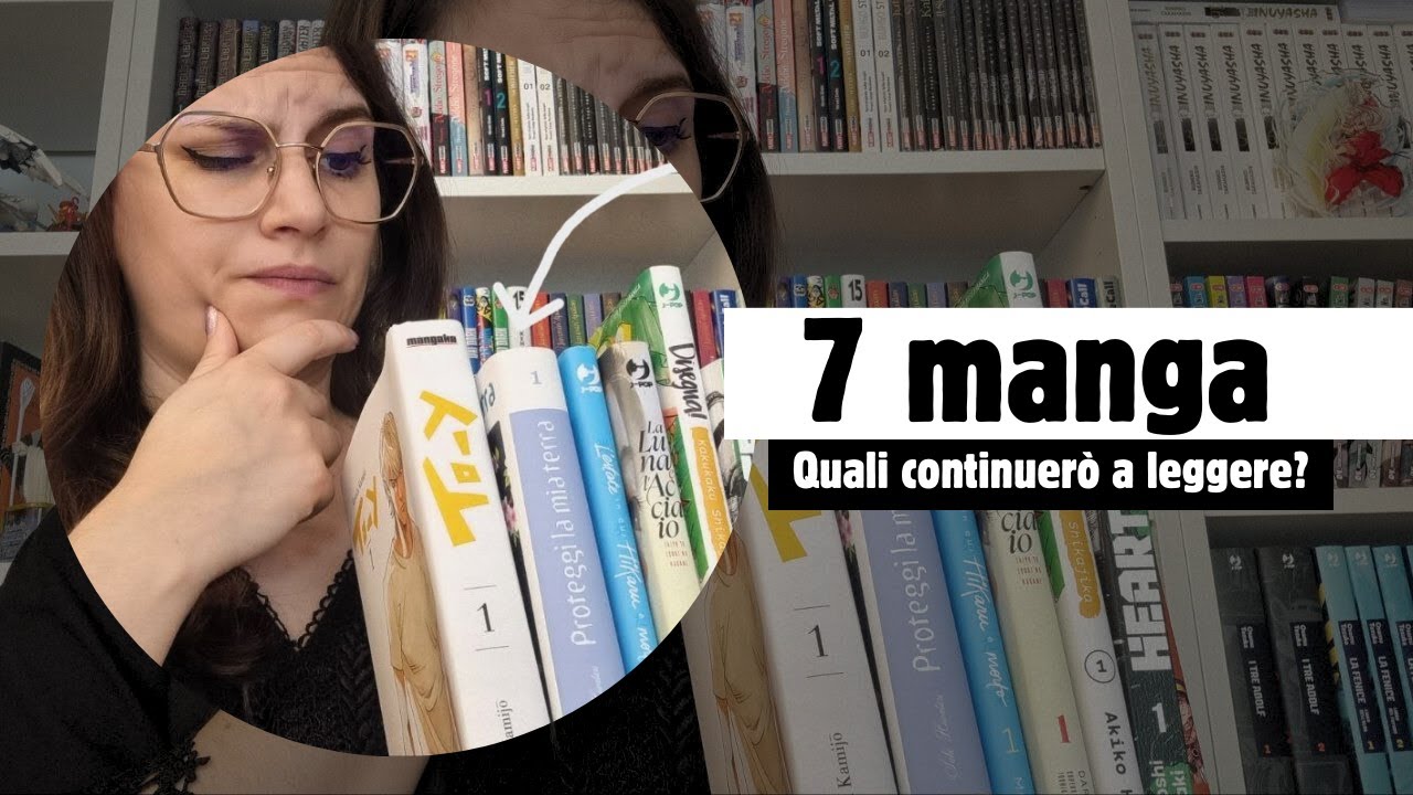 7 manga dimenticati in libreria | Quali continuerò a leggere?