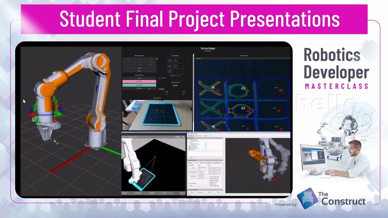 Students Final Project Presentation - Robotics Developer Masterclass