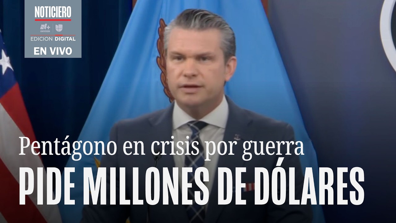 Críticas crecen mientras el Pentágono pide fondos | Edicion Digital 19 de marzo de 2026