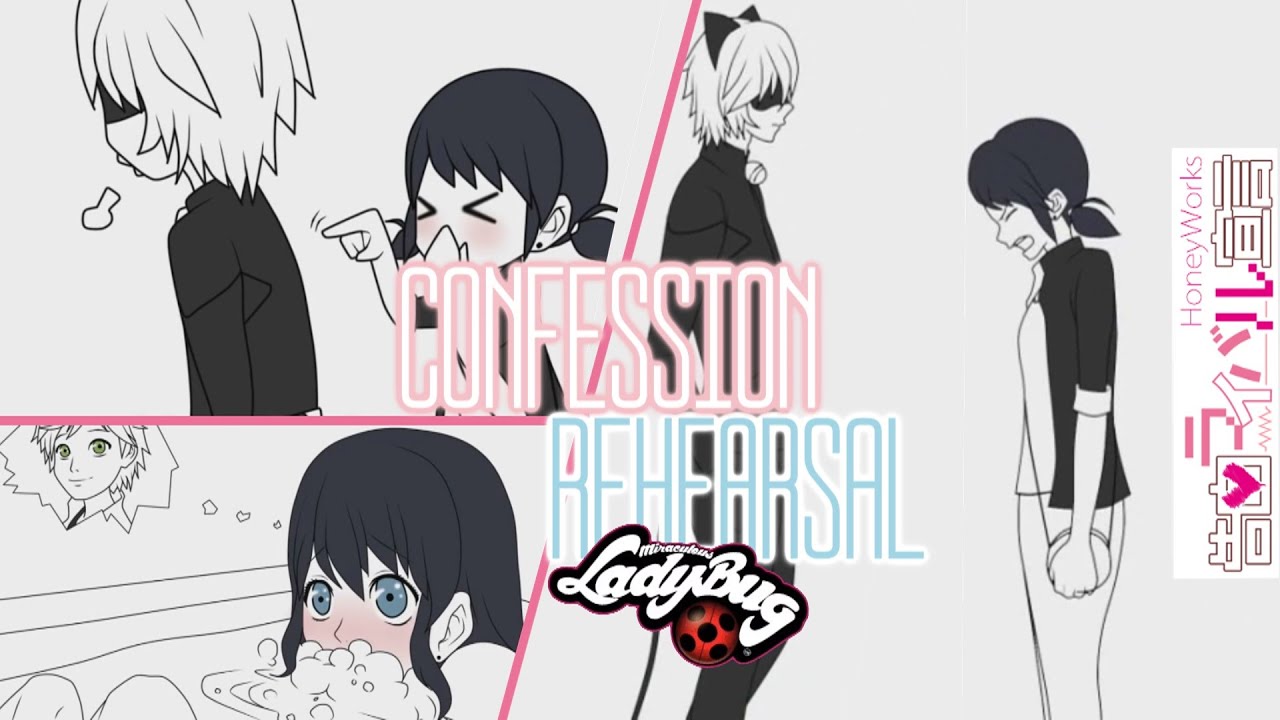 【 HoneyWorks】 Ensayo de Confesión 【Marinette x Adrien/Chat Noir】