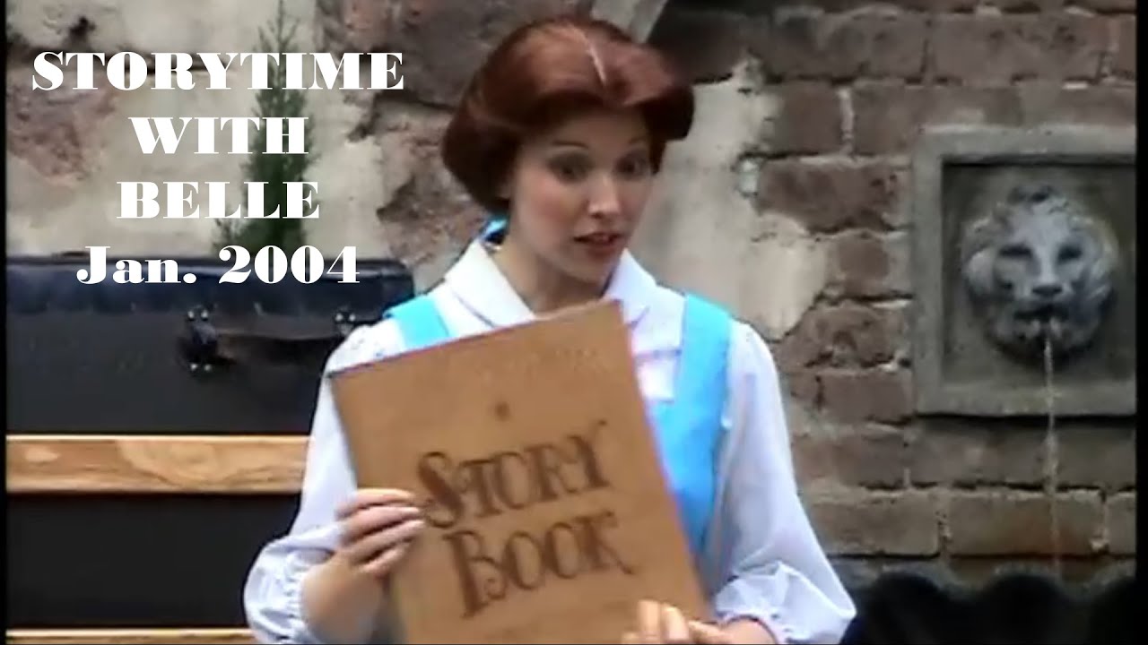 Storytime with Belle - Jan. 2004 - Magic Kingdom - Fairytale Garden