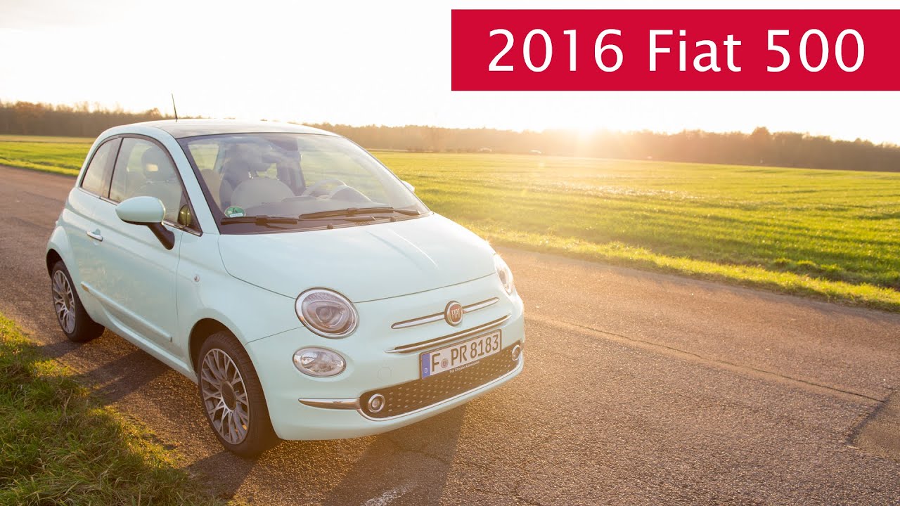 2016 Fiat 500 1.2 Beschleunigung 0-100km/h / 80-120 km/h