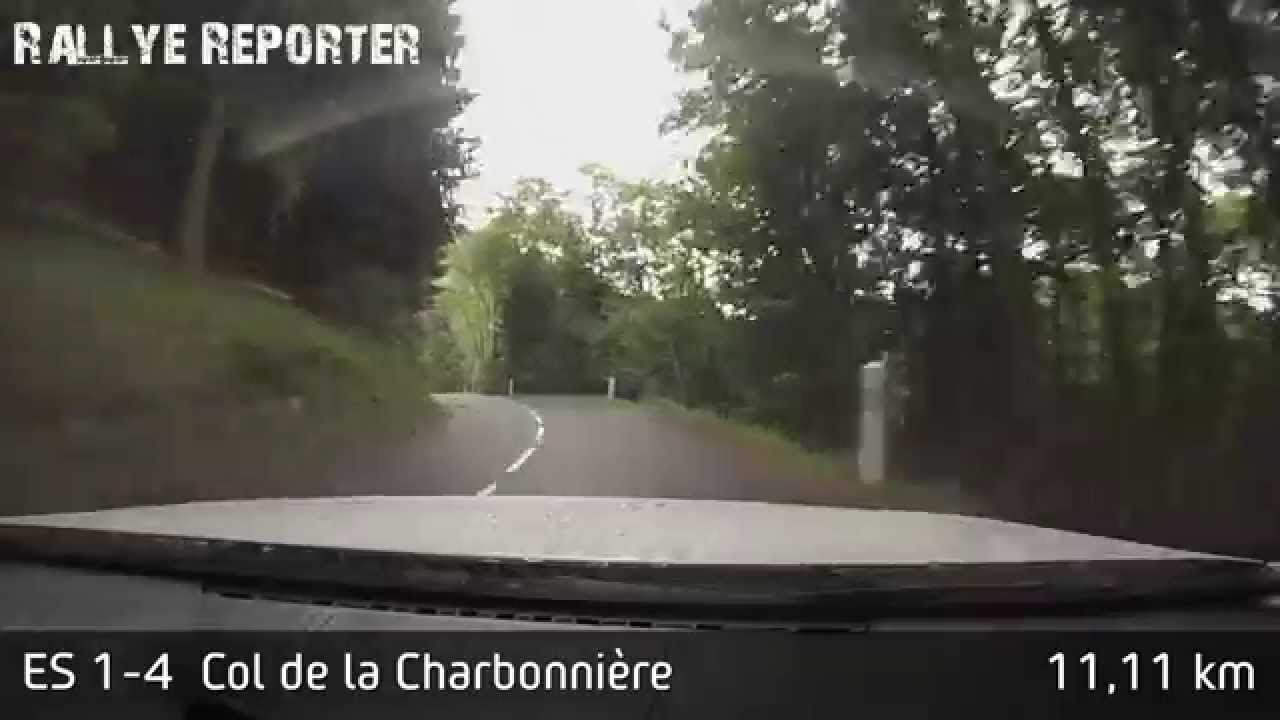 ES 1-4 Col de la Charbonnière | Guide spectateur | Rallye de France Alsace 2014