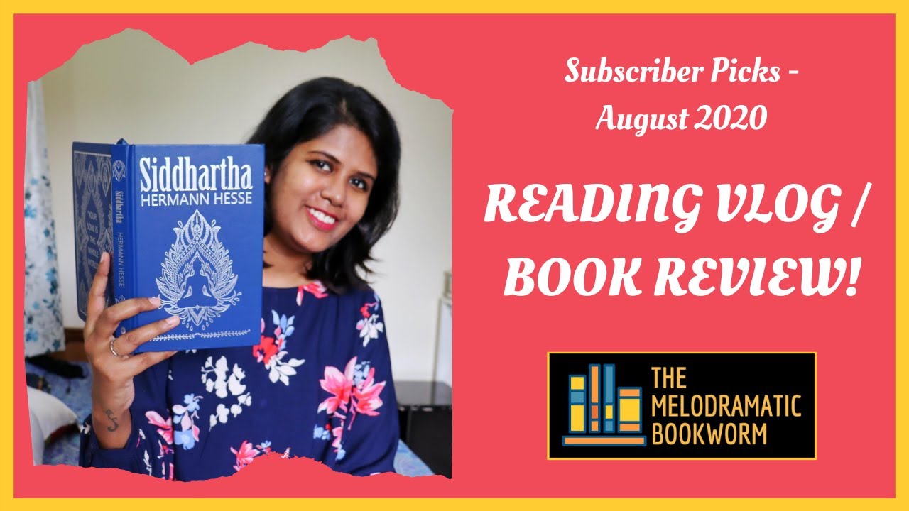 You Pick, I Review - Episode 1 - Siddhartha by Hermann Hesse | Book Review + Reading Vlog