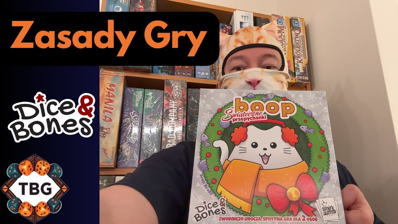 boop świąteczne przepychanki | Zasady Gry | Instrukcja | 2 graczy | gra planszowa