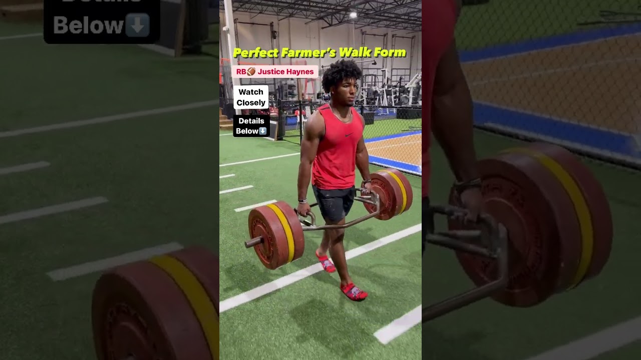 8 Keys for The MOST Perfect Farmer's Walk & Loaded Carry form! Trap Bar Farmers Walk Justice Haynes