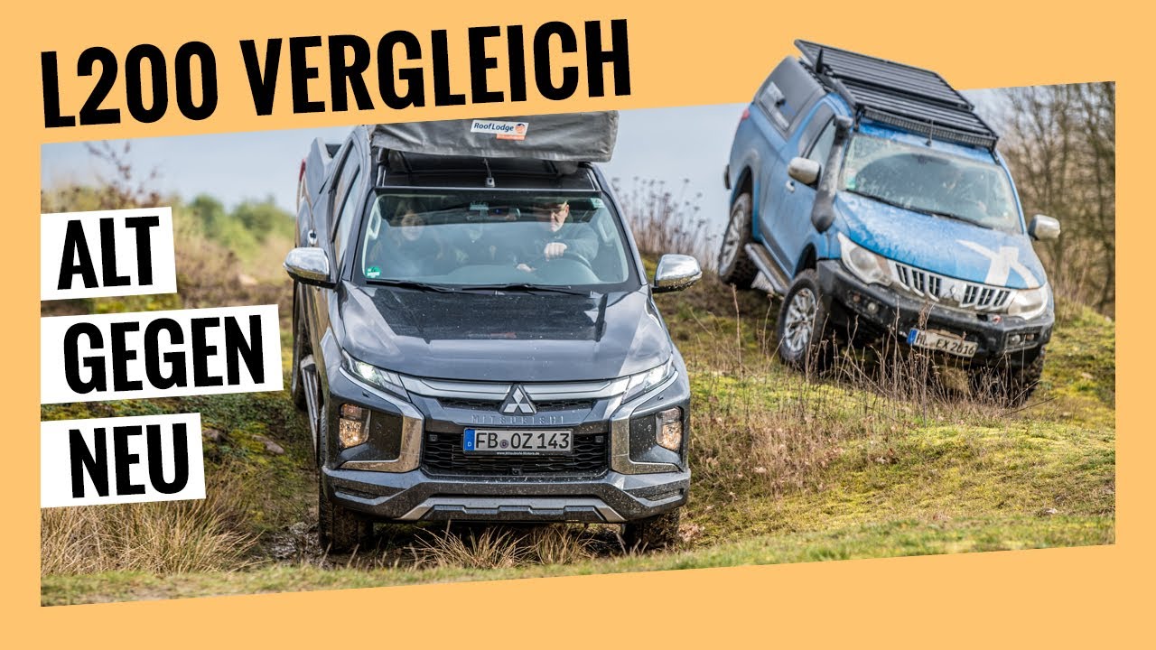 2020 Mitsubishi L200 im Vergleich zum Vorgänger