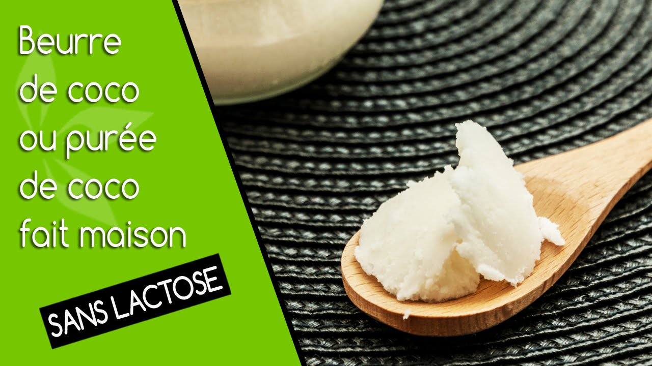 Beurre coco ou purée de coco maison ♥