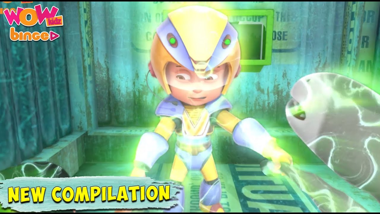 Vir The Robot Boy | Best Action Scenes Compilation - 255 | Wow Kidz Binge