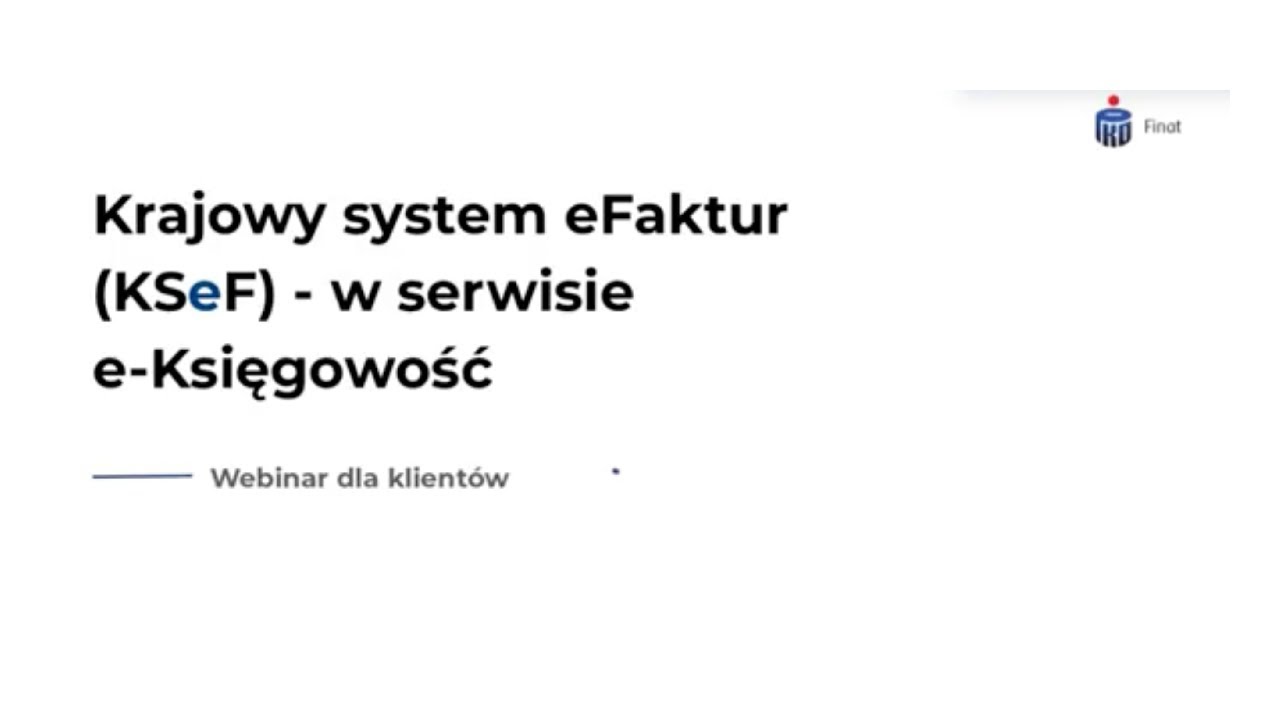 Przygotuj e-Księgowość na KSeF