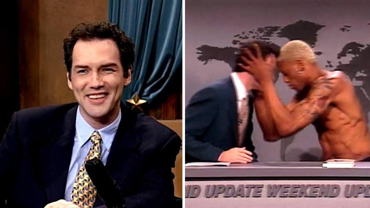 Norm Macdonald Got Headbutted By Dennis Rodman | Late Night with Conan O’Brien