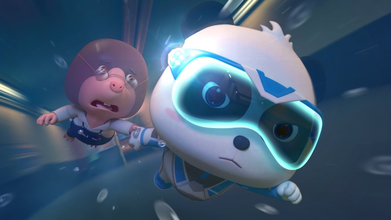 Super Panda получила новую миссию | Спасательная команда | BabyBus Cartoon для детей