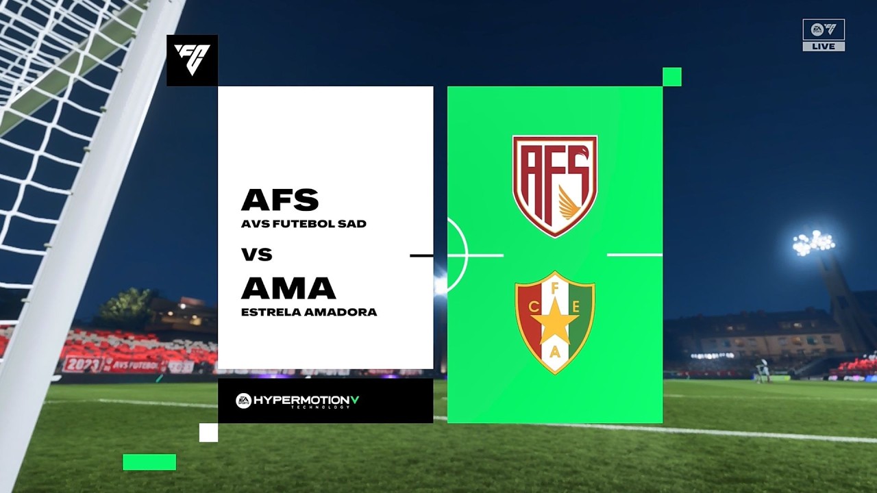 EA Sports FC 26 | AVS Futebol SAD vs Estrela Amadora - Liga Portugal | Gameplay PS5
