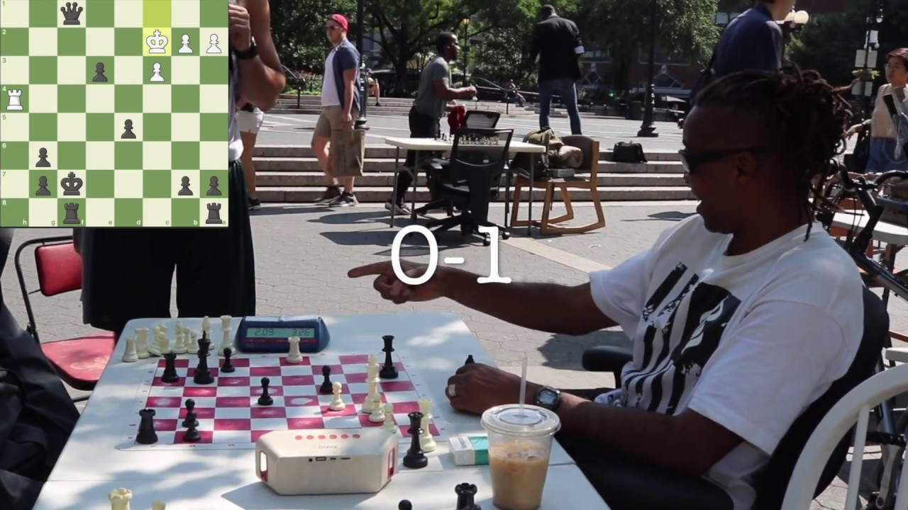 Rematch with NYC Chess Hustler (Game 2)- Revival of the Winter Games! - NYC Chess Hustling 7