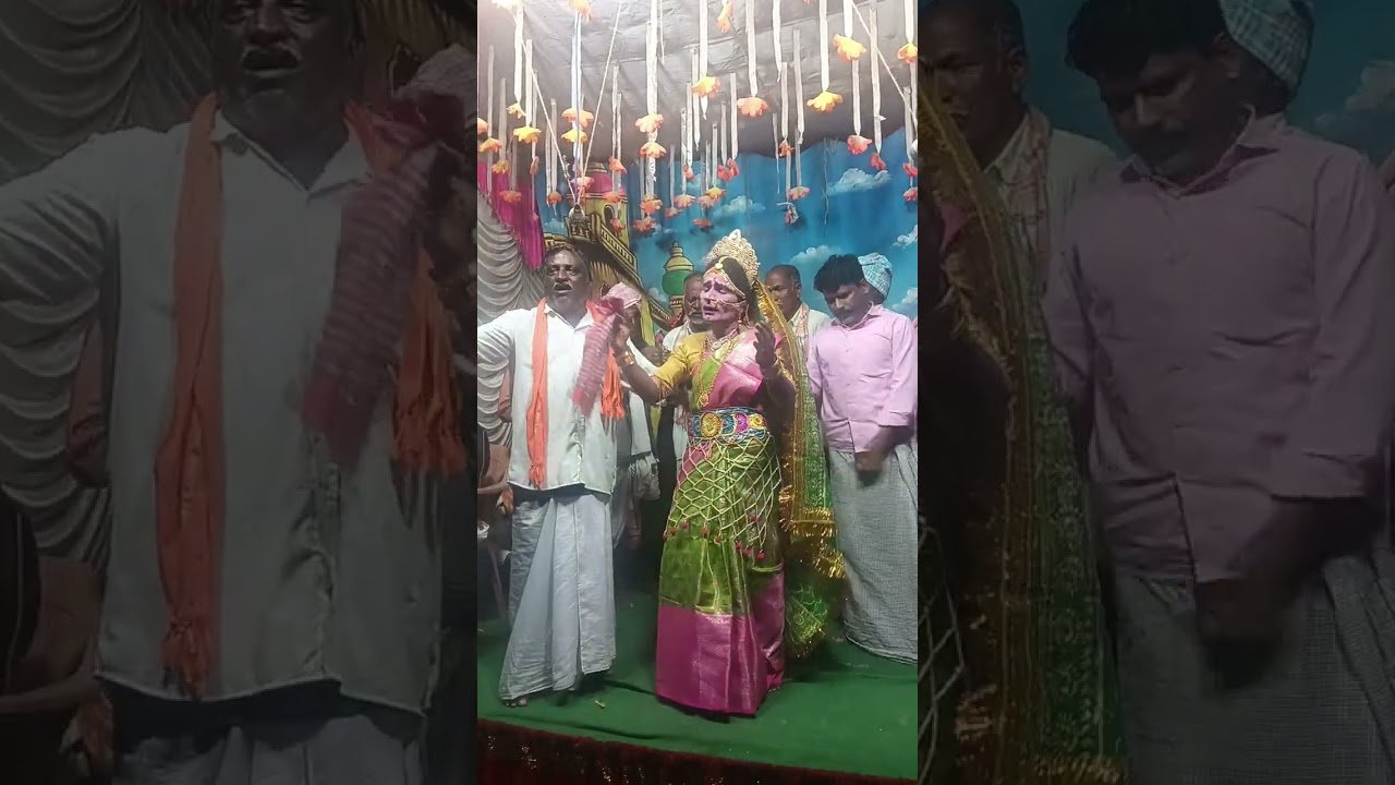 సత్యబామామ పరిణ్యం యాక్షగనము ముదిరే్డిపల్లి 