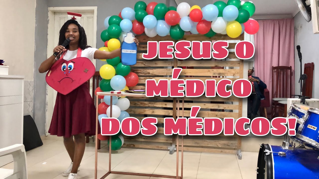 JESUS O MÉDICO DOS MÉDICOS!❤️‍🩹💊[Ministração Infantil] #cultoinfantil #ministerioinfantil