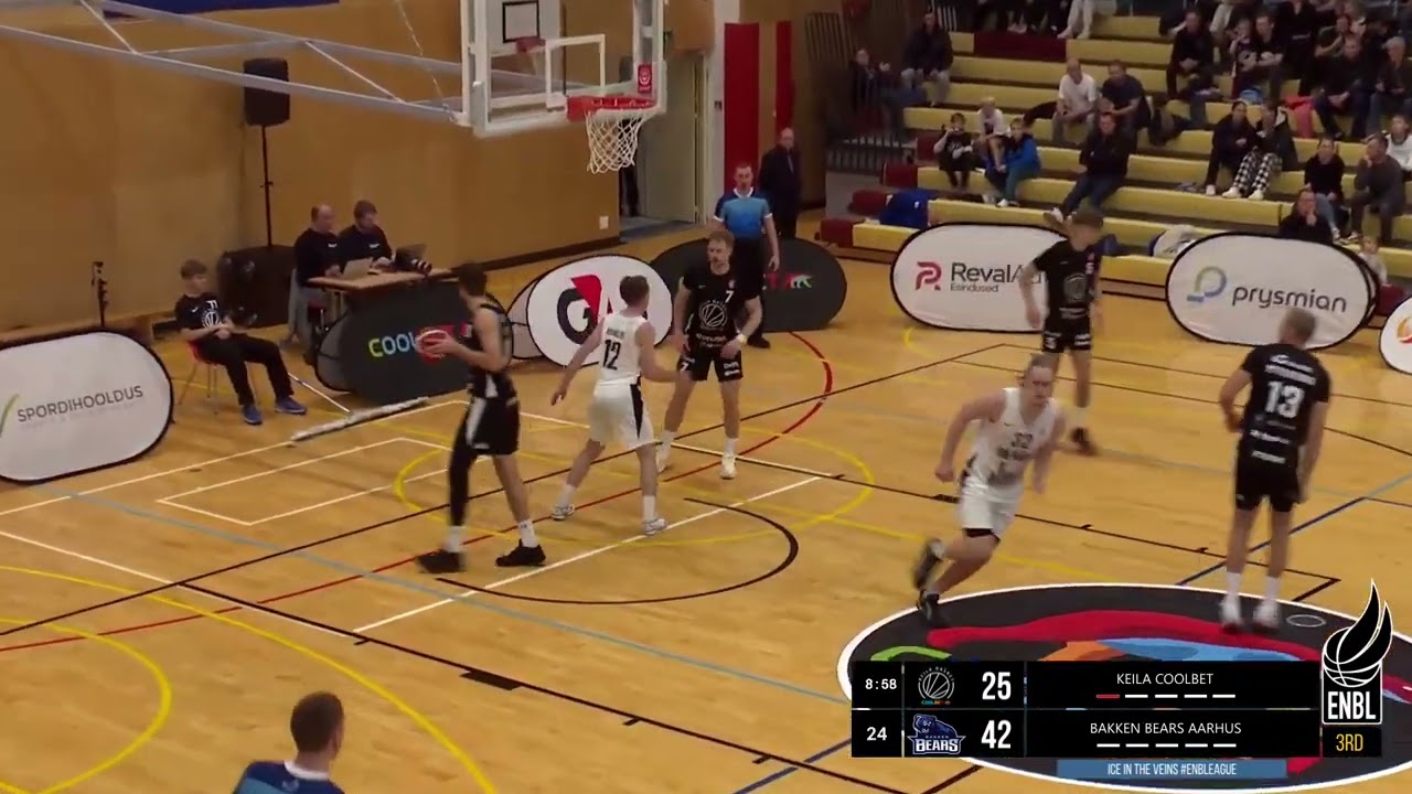 Highlights | Keila Coolbet v Bakken Bears Aarhus | ENBLeague 2024/25