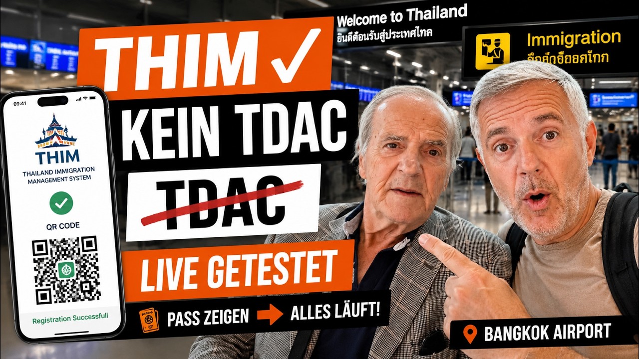THIM-App Thailand funktioniert &mdash; kein TDAC, kein QR-Code: so l&auml;uft die Einreise wirklich ab