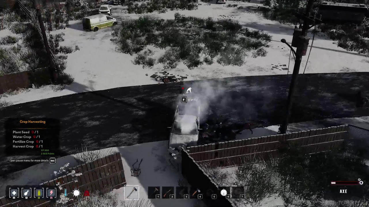 Humanitz: I'am restarting my fort on a better ping server