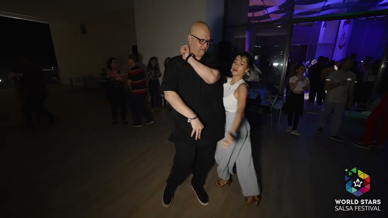Super Mario & Yu Han Angeline Gan - Salsa Social Dance at World Stars Salsa Festival 2022