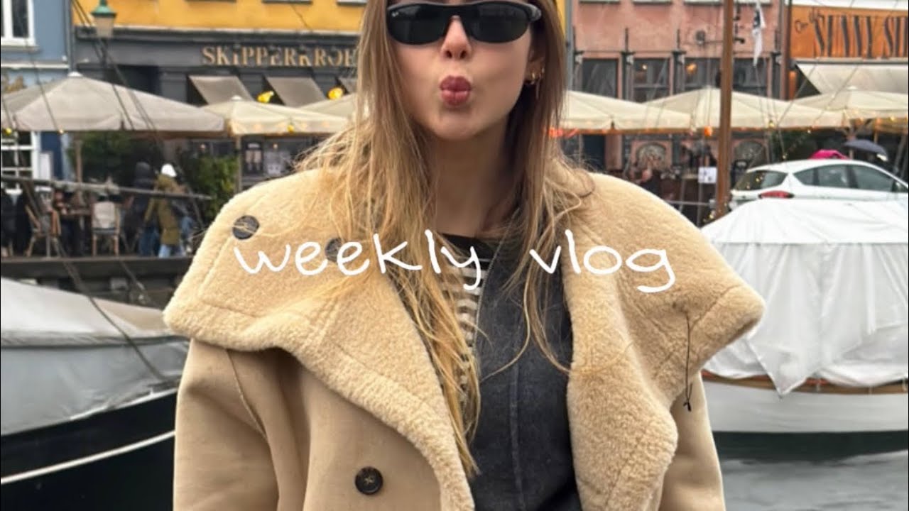 #3 WEEKLY VLOG!!! Conhecendo Copenhagen :) Museus, compras vintage, restaurantes e mais ⭐️