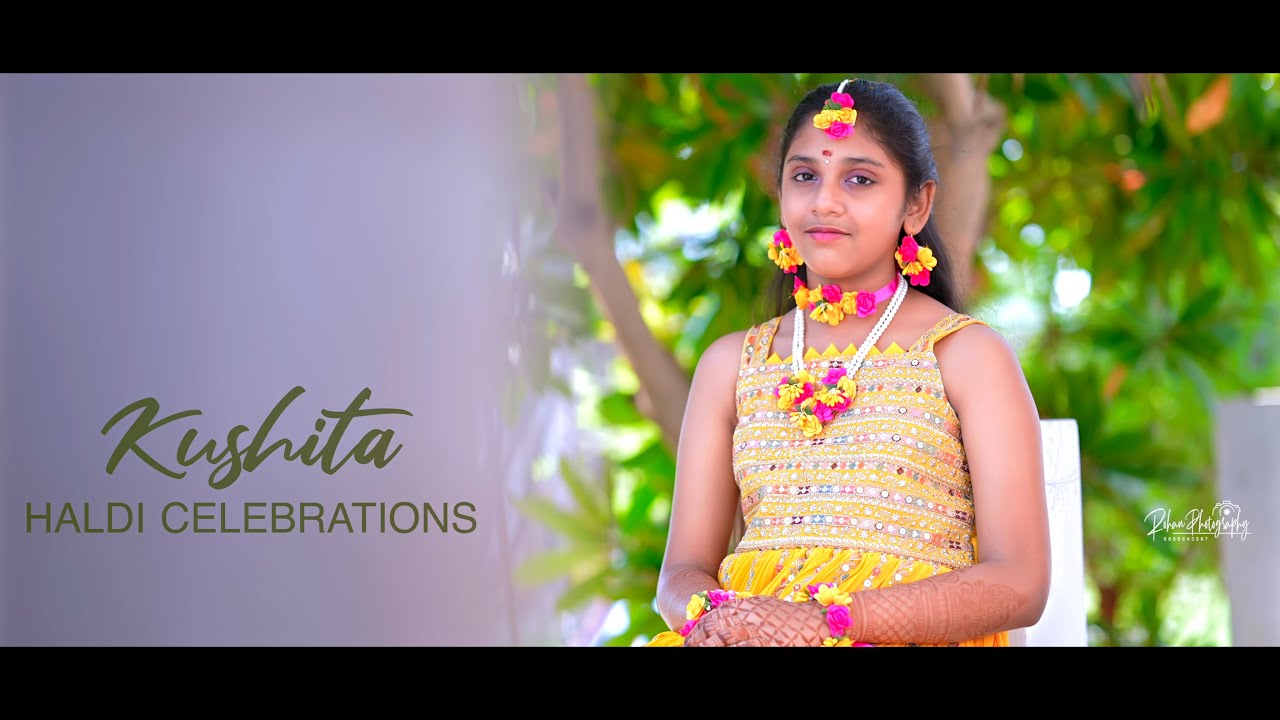 Kushi's Haldi Cinematic Teaser | 4K | Rohan Photography
