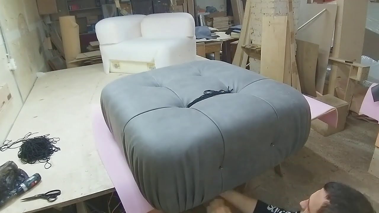 How to make an analog of an Italian sofa|Как сделать аналог итальянского дивана Camaleonda|2 часть